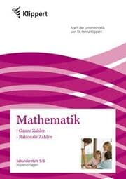 Cover von Mathematik: Ganze Zahlen - Rationale Zahlen