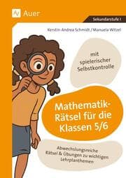 Cover von Mathematik-Rätsel für die Klassen 5-6
