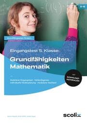 Cover von Eingangstest 5. Klasse: Grundfähigkeiten Mathematik