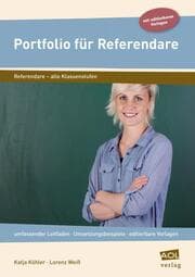 Cover von Portfolio für Referendare