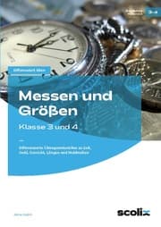 Cover von Messen und Größen - Klasse 3 und 4
