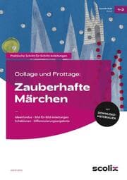 Cover von Collage und Frottage: Zauberhafte Märchen