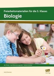 Cover von Freiarbeitsmaterialien für die 5. Klasse: Biologie