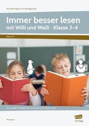 Cover von Immer besser lesen mit Willi und Walli - Klasse 3-4