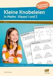 Cover von Kleine Knobeleien in Mathe - Klasse 1 und 2