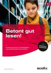 Cover von Betont gut lesen!