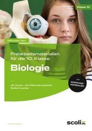 Cover von Freiarbeitsmaterialien 10. Klasse: Biologie