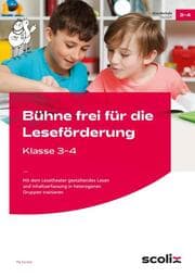 Cover von Bühne frei für die Leseförderung - Klasse 3/4