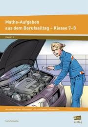 Cover von Mathe-Aufgaben aus dem Berufsalltag - Klasse 7-8