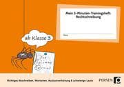 Cover von Mein 5-Min-Trainingsheft: Rechtschreibung 1, ab Klasse 3