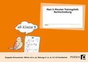 Cover von Mein 5-Min-Trainingsheft: Rechtschreibung 2, ab Klasse 3