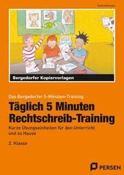 Cover von Täglich 5 Minuten Rechtschreib-Training - 2. Klasse