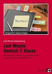 Cover von Last Minute: Deutsch 7. Klasse