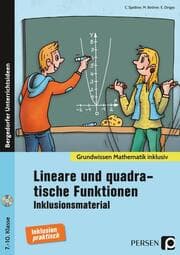 Cover von Lineare und quadratische Funktionen - Inklusionsmaterial