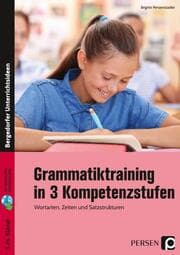 Cover von Grammatiktraining in 3 Kompetenzstufen 5./6. Klasse