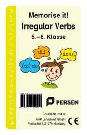 Cover von Memorise it! Irregular Verbs