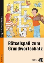 Cover von Rätselspaß zum Grundwortschatz - 1./2. Klasse