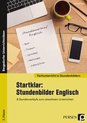 Cover von Startklar: Stundenbilder Englisch 5. Klasse