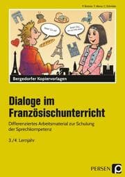 Cover von Dialoge im Französischunterricht - 3./4. Lernjahr