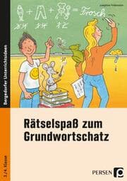 Cover von Rätselspaß zum Grundwortschatz - 3./4. Klasse