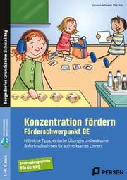 Cover von Konzentration fördern im Förderschwerpunkt GE