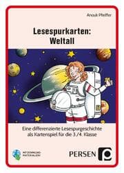 Cover von Lesespurkarten: Weltall