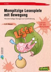 Cover von Mompitzige Lesespiele mit Bewegung