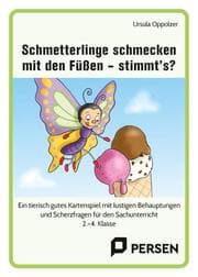 Cover von Schmetterlinge schmecken mit den Füßen - stimmt's?