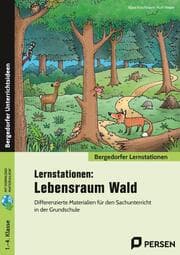 Cover von Lernstationen: Lebensraum Wald