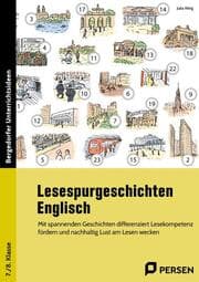 Cover von Lesespurgeschichten 7./8. Klasse - Englisch