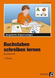 Cover von Buchstaben schreiben lernen - Druckschrift