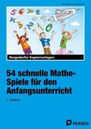 Cover von 54 schnelle Mathe-Spiele für den Anfangsunterricht