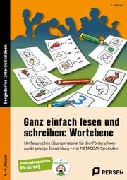 Cover von Ganz einfach lesen und schreiben: Wortebene