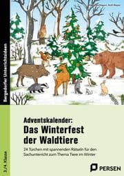 Cover von Adventskalender: Das Winterfest der Waldtiere
