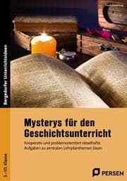 Cover von Mysterys für den Geschichtsunterricht