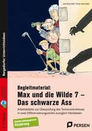 Cover von Begleitmaterial: Max und die wilde 7- Das schwarze Ass