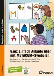 Cover von Ganz einfach Anlaute üben mit METACOM-Symbolen