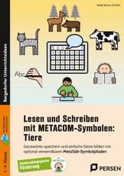 Cover von Lesen und Schreiben mit METACOM-Symbolen: Tiere