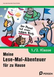 Cover von Meine Lese-Mal-Abenteuer für zu Hause - 1./2. Klasse