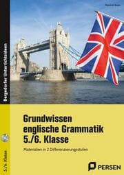 Cover von Grundwissen englische Grammatik 5./6. Klasse