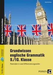 Cover von Grundwissen englische Grammatik 9./10. Klasse
