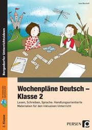Cover von Wochenpläne Deutsch - Klasse 2