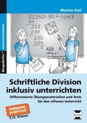Cover von Schriftliche Division inklusiv unterrichten