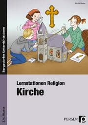 Cover von Lernstationen Religion: Kirche
