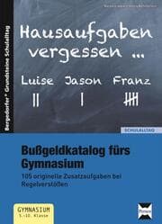 Cover von Bußgeldkatalog fürs Gymnasium