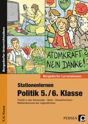 Cover von Stationenlernen Politik 5./6. Klasse