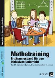 Cover von Mathetraining 5./6. Klasse Band 1 - Ergänzungsband
