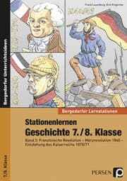 Cover von Stationenlernen Geschichte 7./8. Klasse, Bd 2