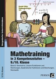 Cover von Mathetraining in 3 Kompetenzstufen - 9./10. Klasse