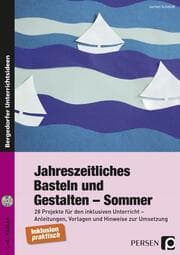 Cover von Jahreszeitliches Basteln und Gestalten - Sommer